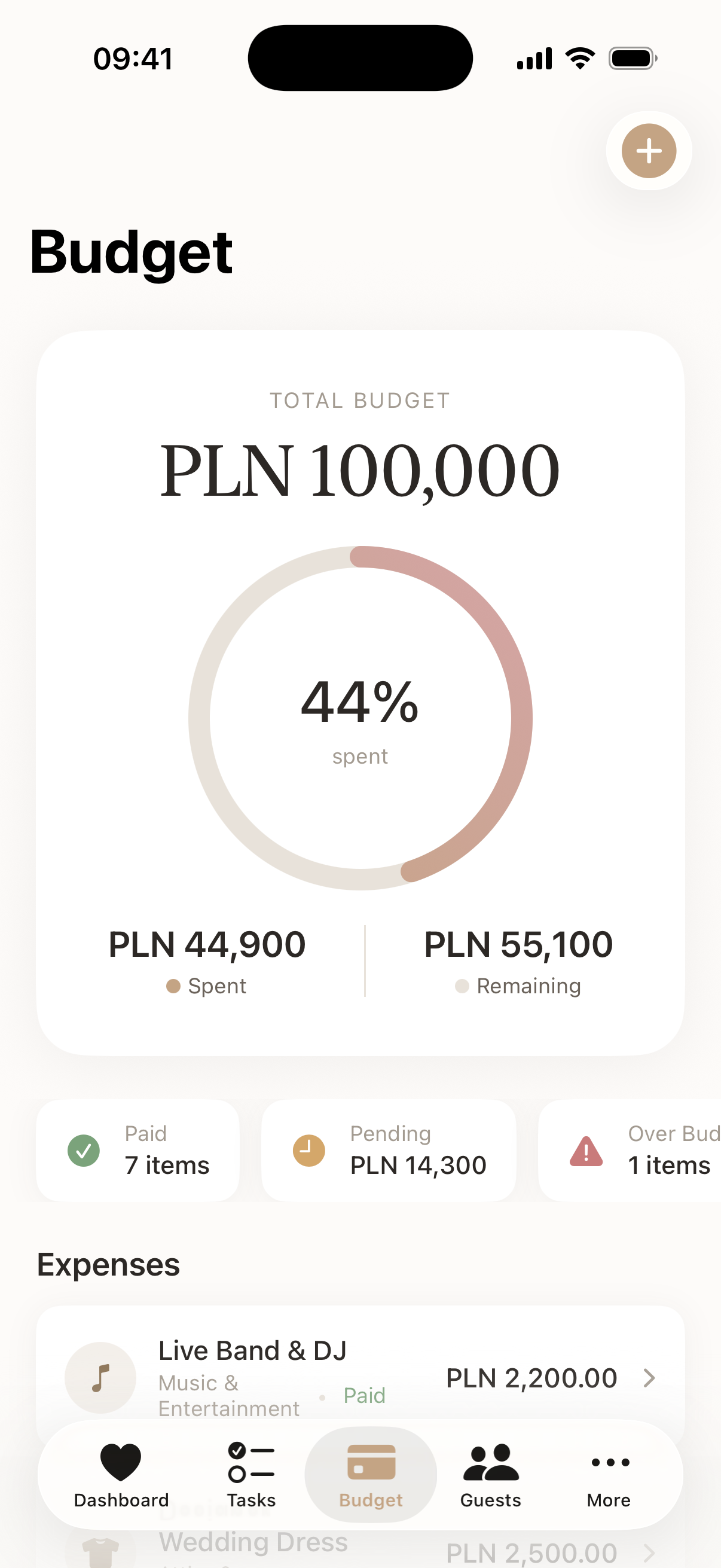 Wedding Harmony App - Task Management