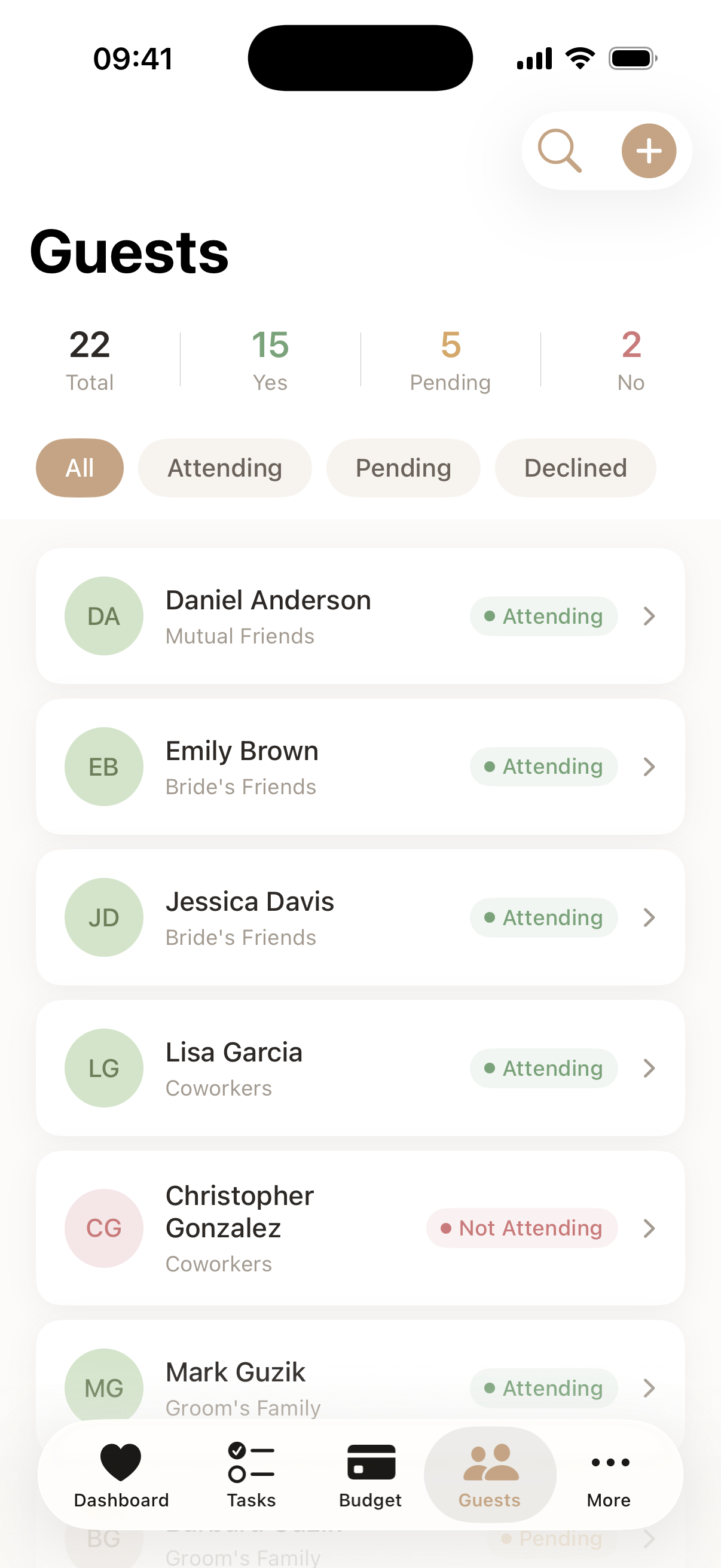 Wedding Harmony App - AI Assistant